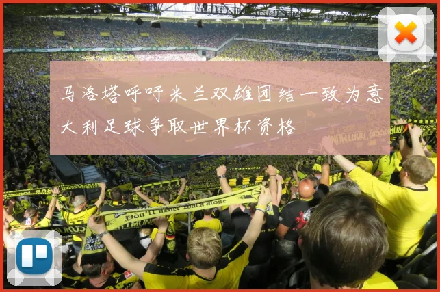 马洛塔呼吁米兰双雄团结一致为意大利足球争取世界杯资格