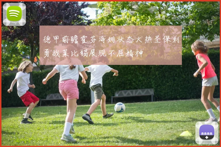 德甲前瞻霍芬海姆状态火热圣保利勇战莱比锡展现不屈精神