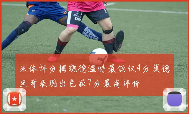 米体评分揭晓德温特最低仅4分莫德里奇表现出色获7分最高评价